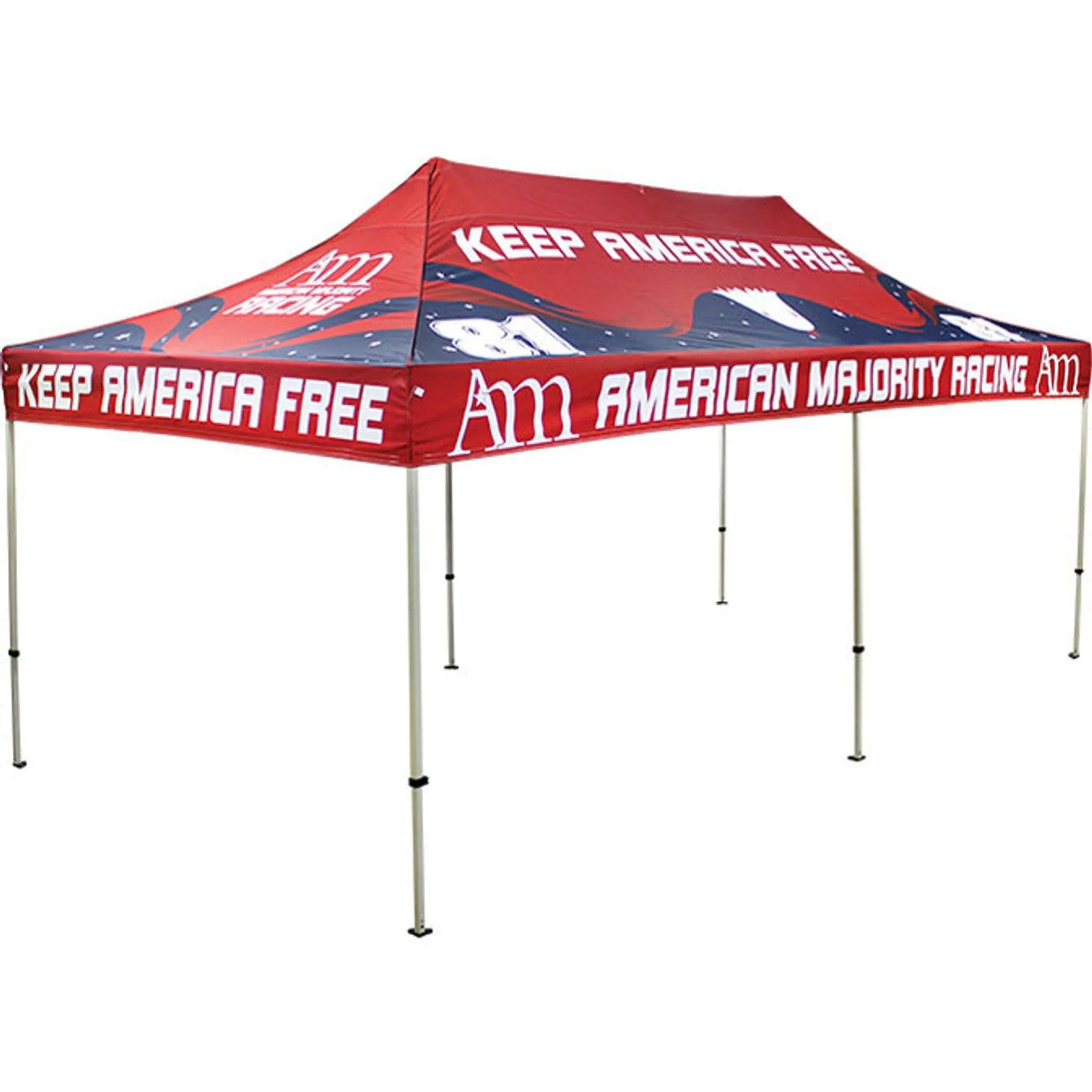 10x20 Printed Pop Up Tent Package
