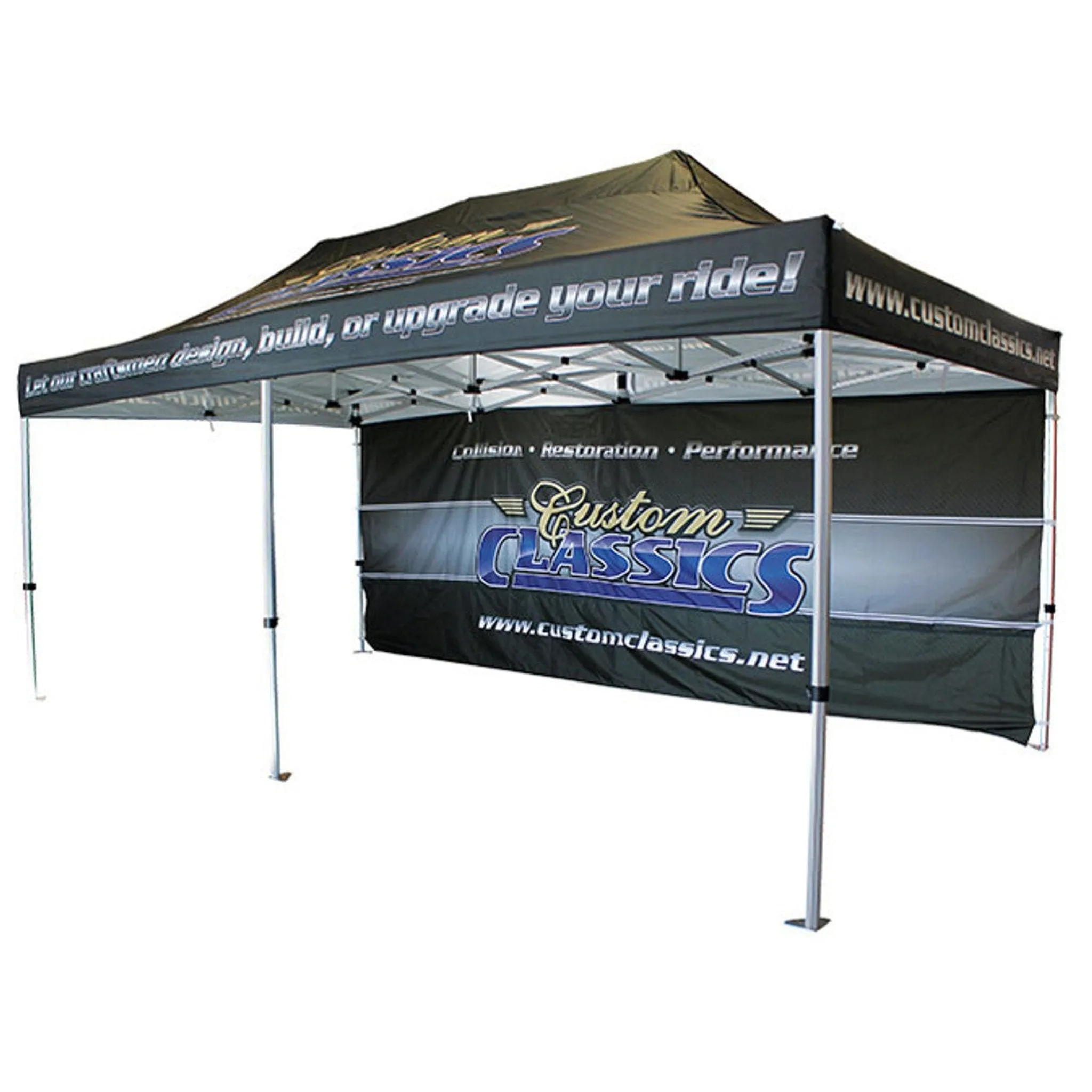 10x20 Printed Pop Up Tent Package