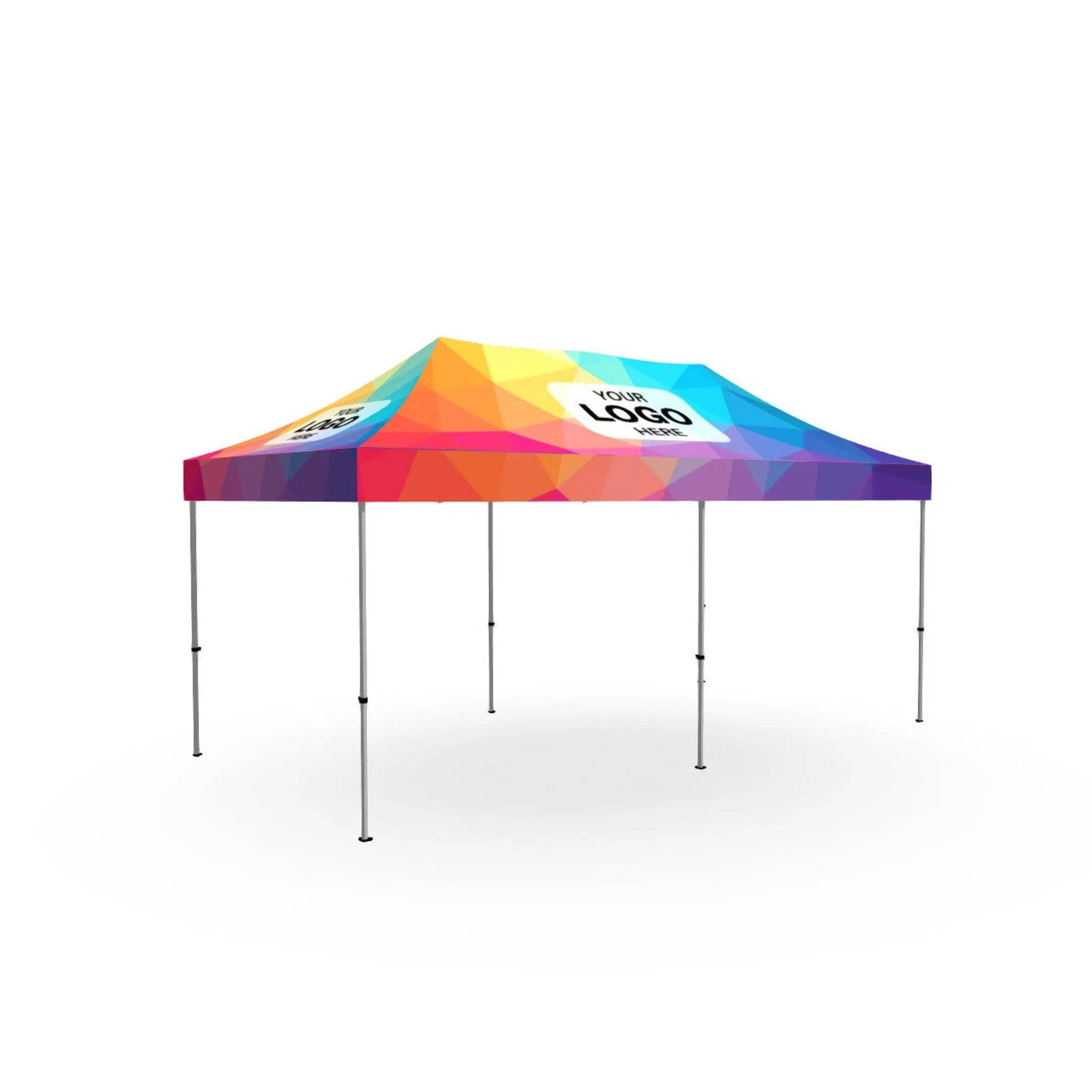 10x20 Printed Pop Up Tent Package