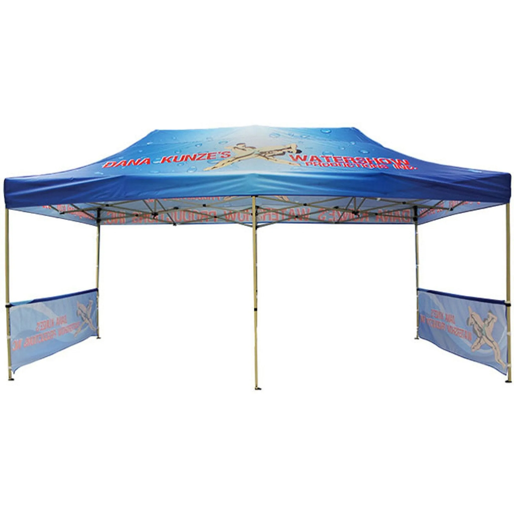 10x20 Printed Pop Up Tent Package