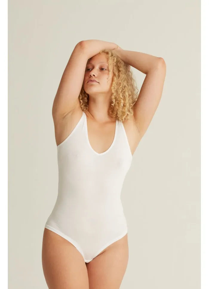 2nd skin bodysuit The-One Base white