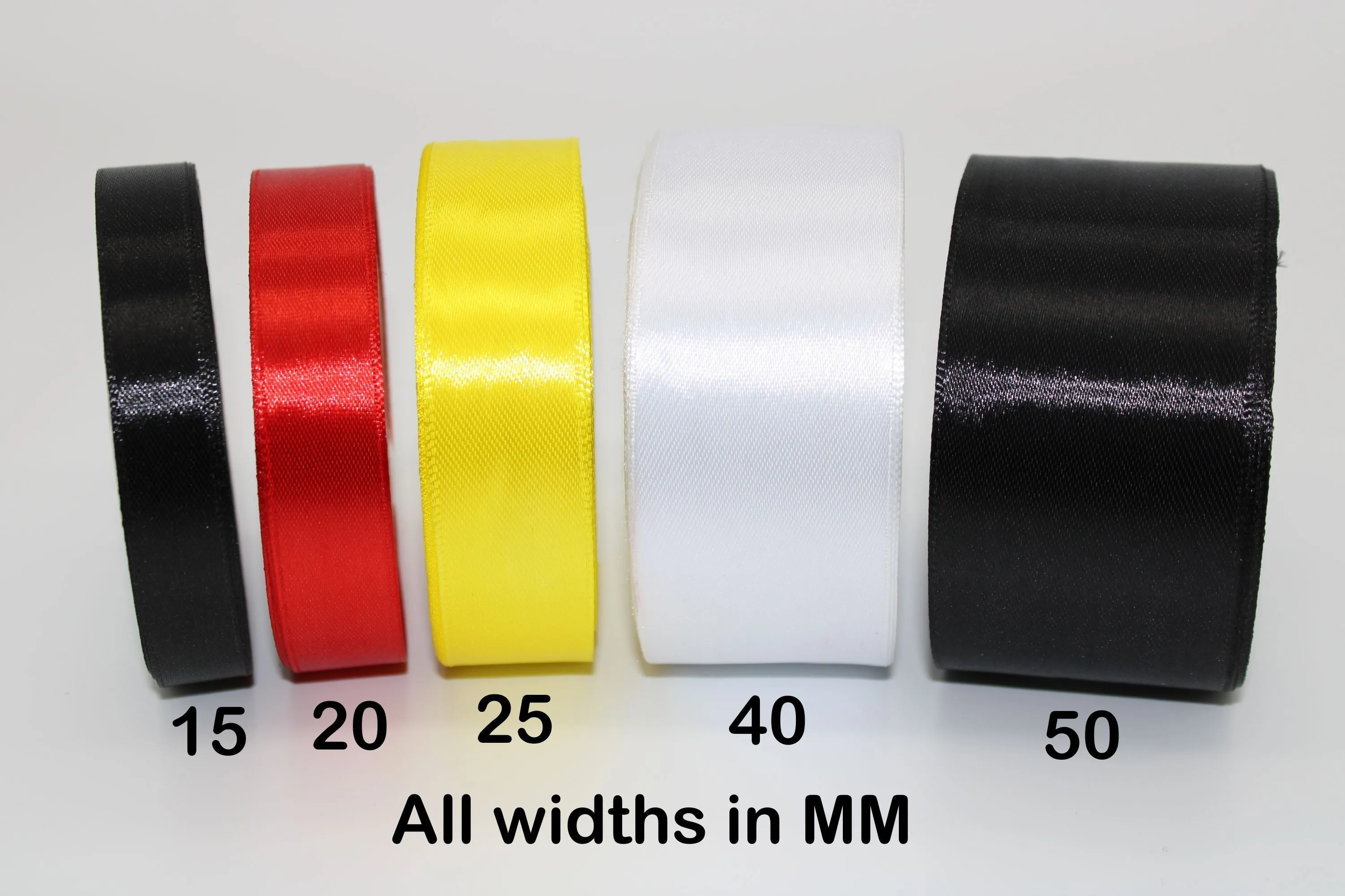 40mm, Single Face, Satin Ribbon,