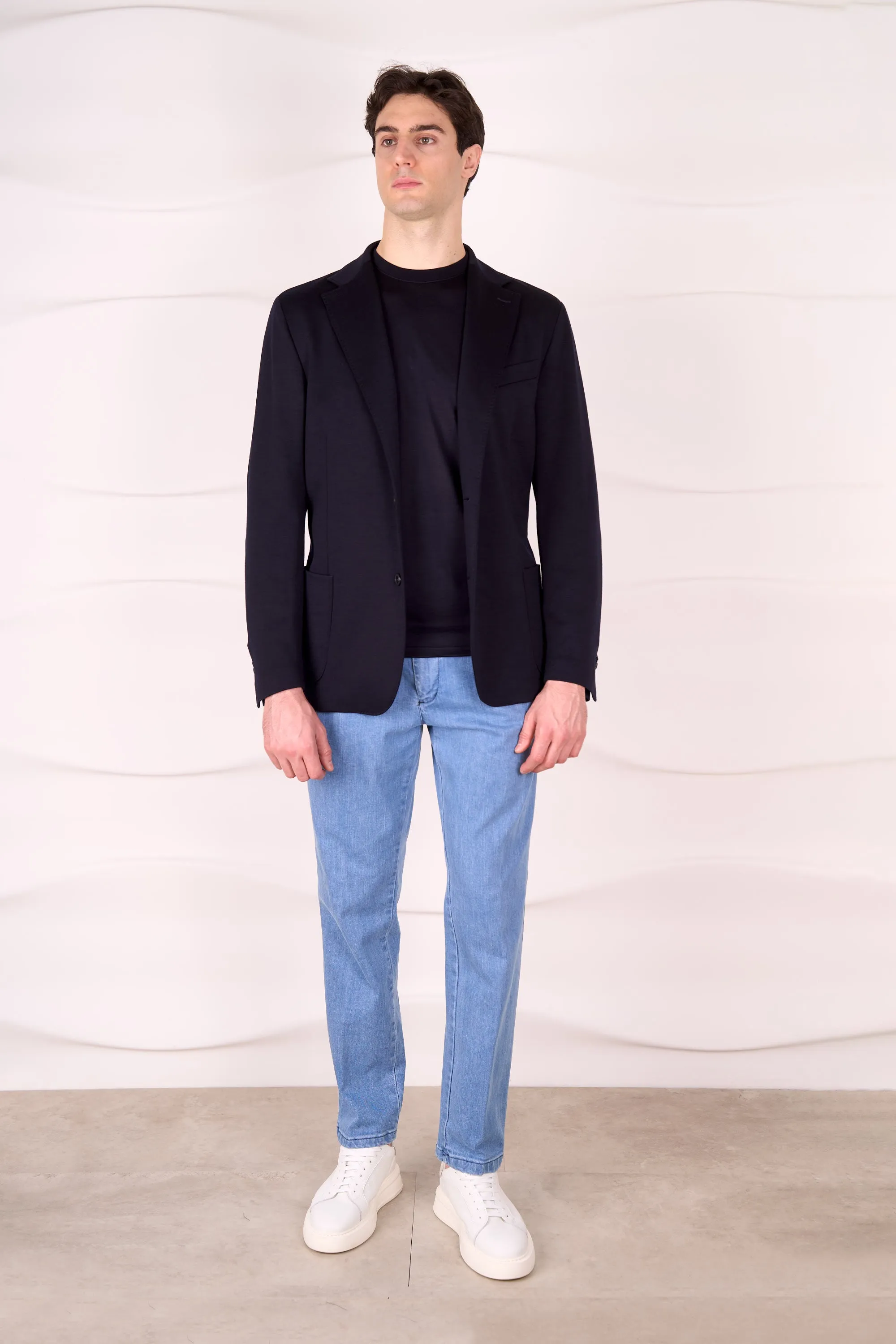 ACTIVE Wool Single-Breasted Blazer