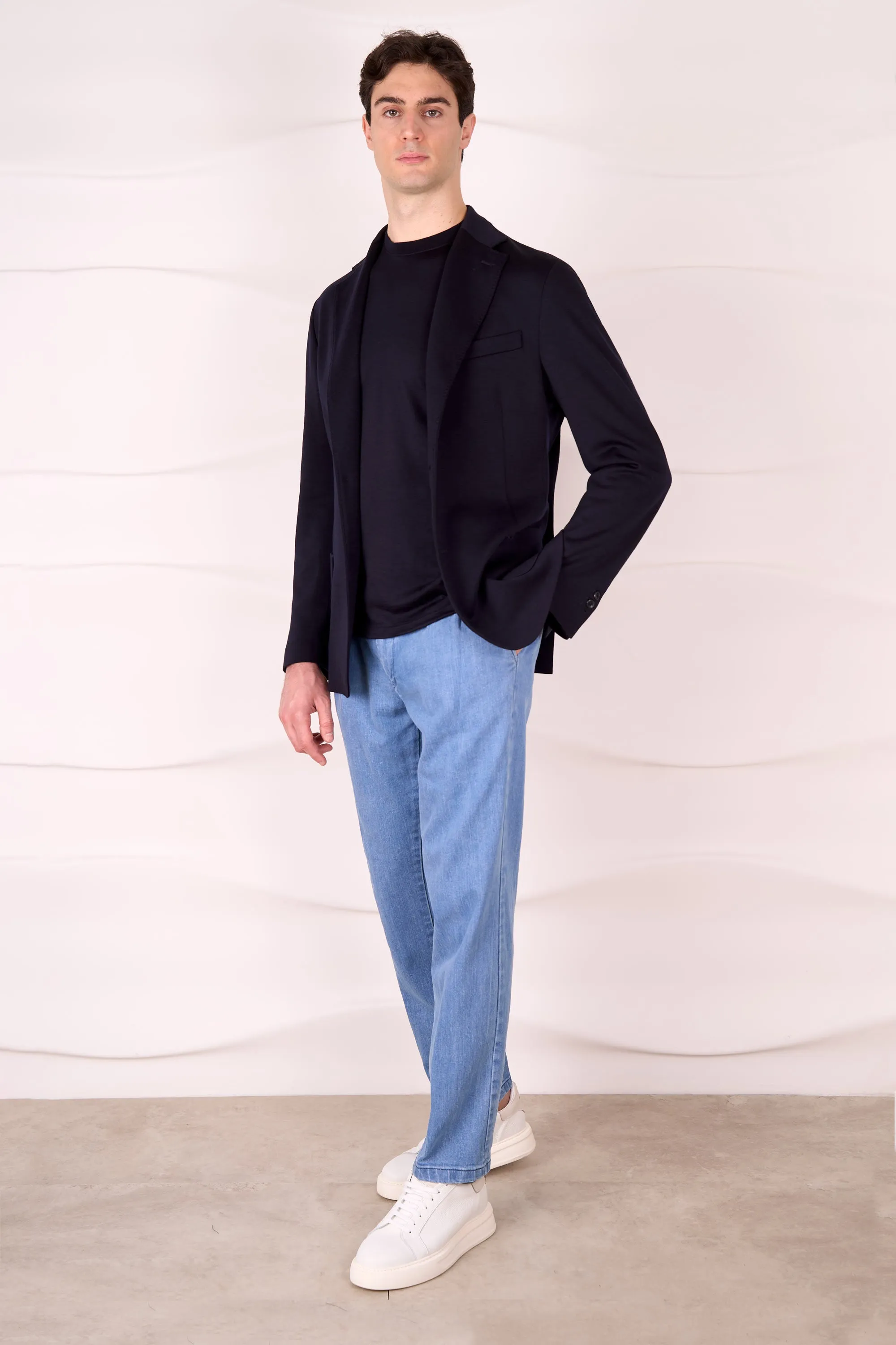 ACTIVE Wool Single-Breasted Blazer