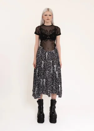 AD2018 Graffiti print skirt