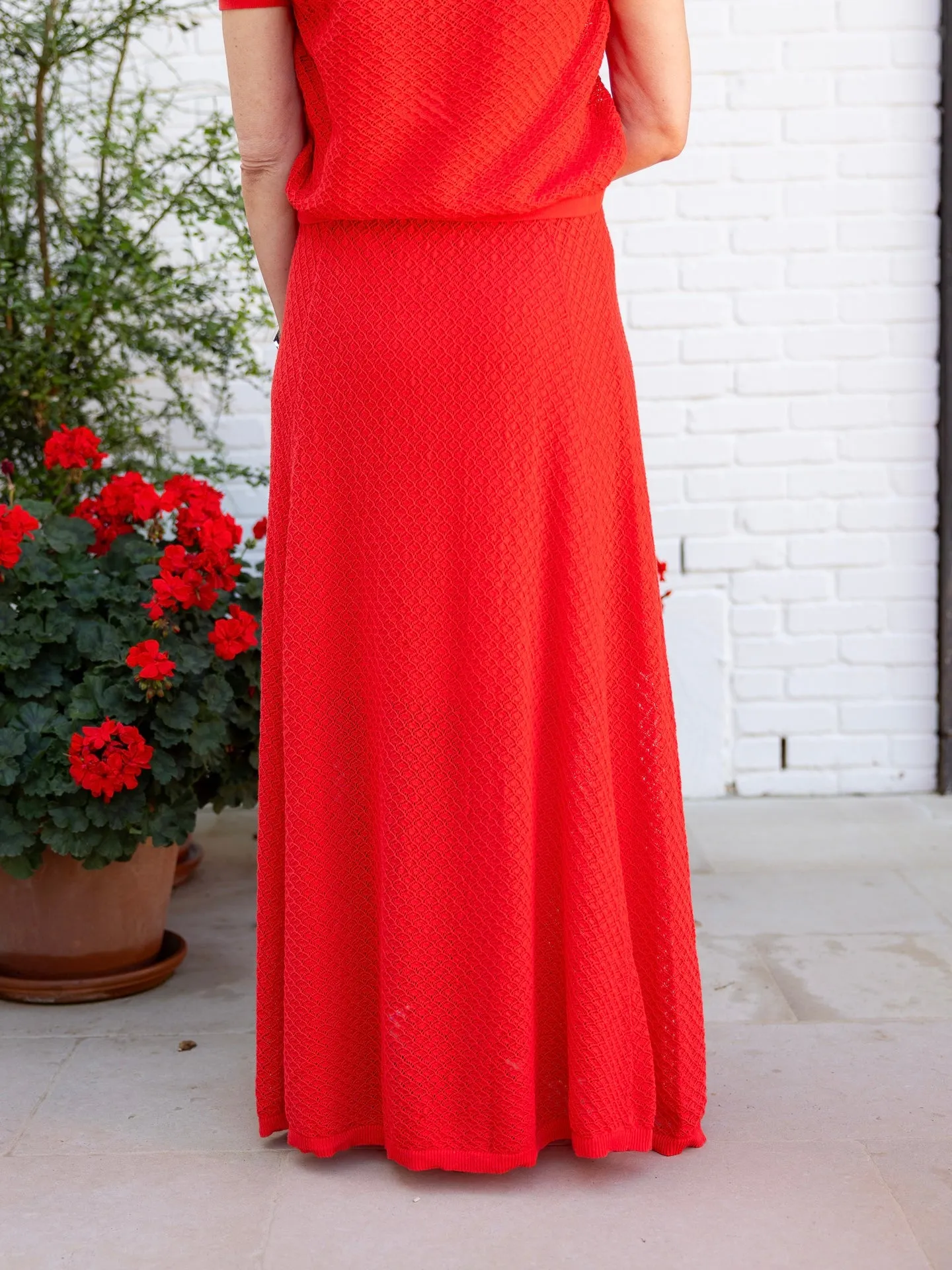 AFFOUE CROCHET SKIRT