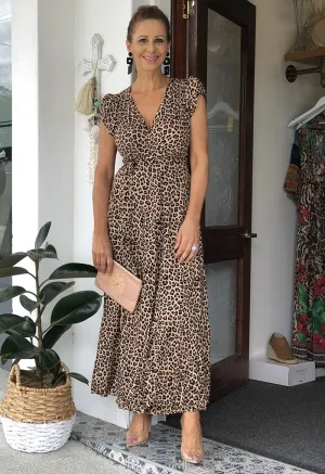 Alaiya Kingdom Dress - Leopard