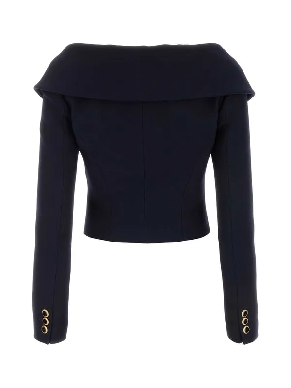 Alessandra Rich Navy Jackets