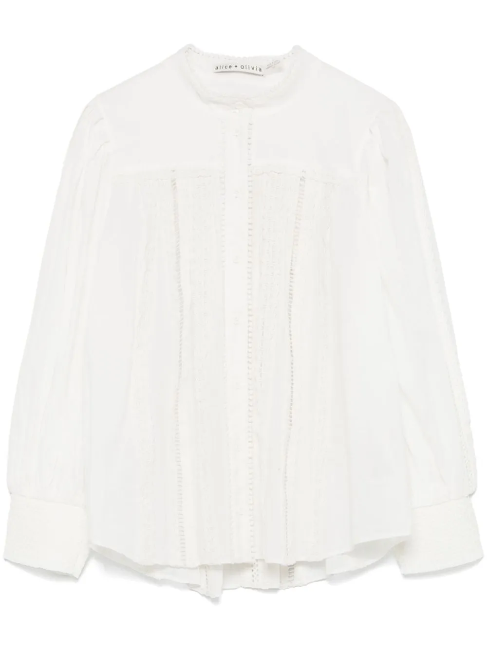 Alice   Olivia Cora Cotton Blouse