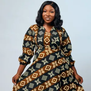 Anansewa African Print Dress