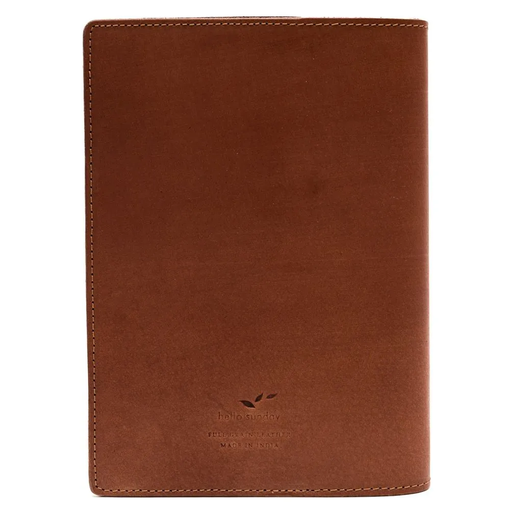 Apica Leather Notebook Jacket – A5, Tan