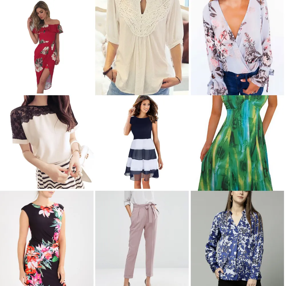 Assorted Spring/ Summer Clothing Samples – "One-Off Designs" Parcel of 150