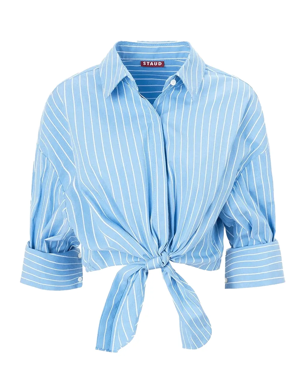 Azure Pinstripe Lisa Top