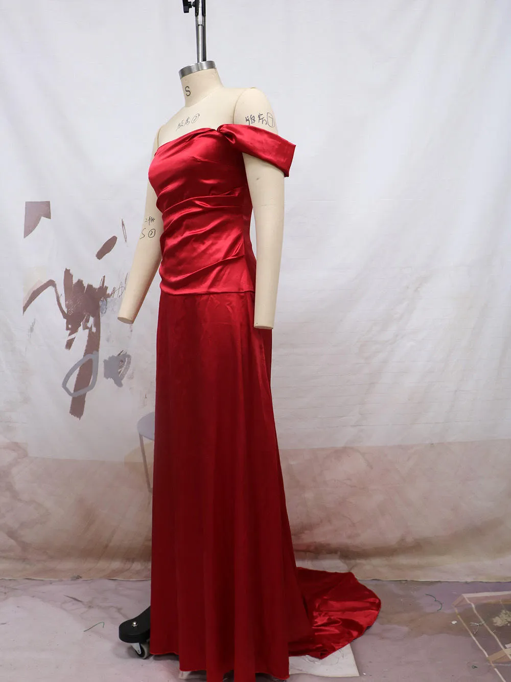 Backless long mermaid dresses