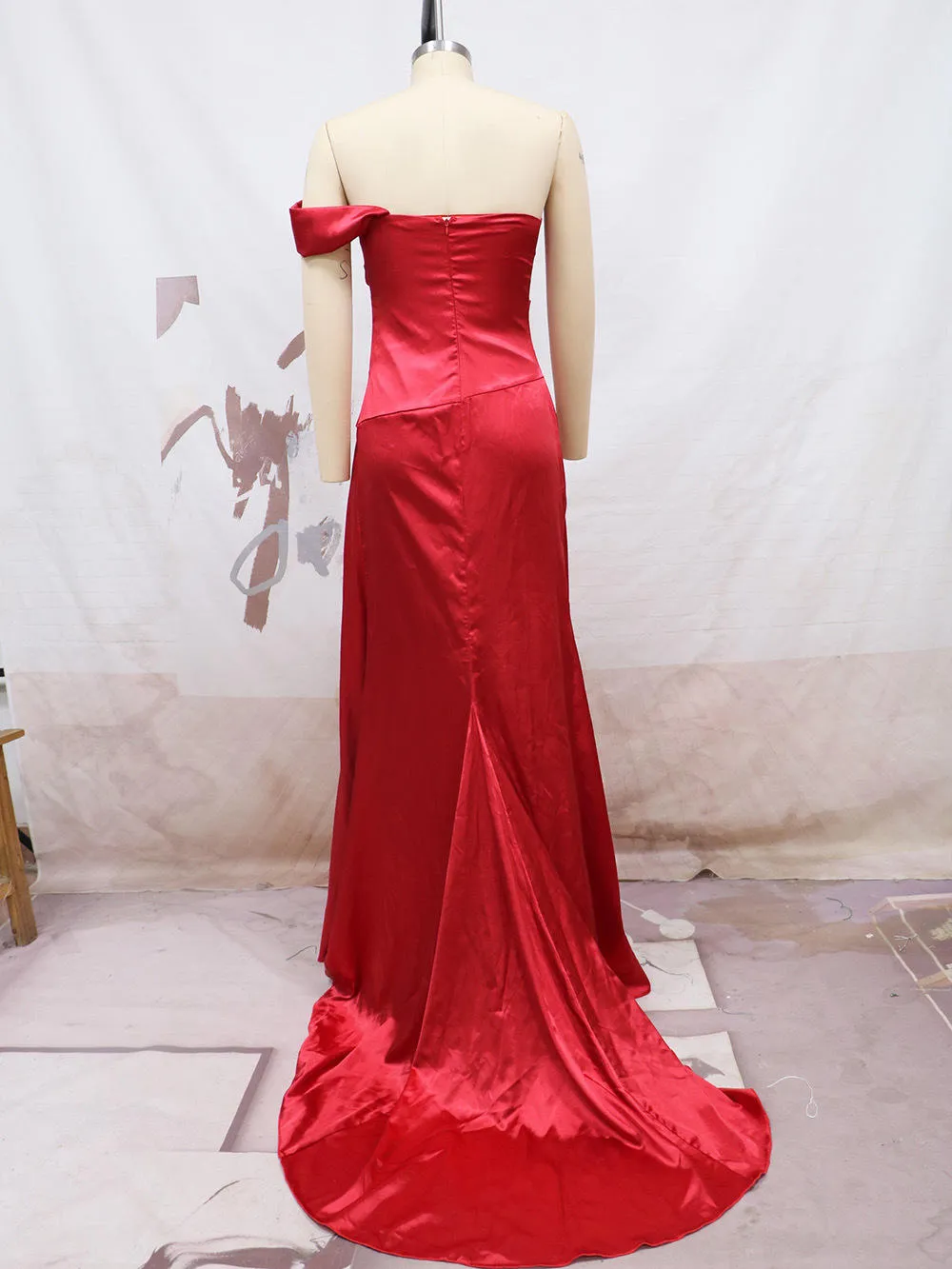 Backless long mermaid dresses