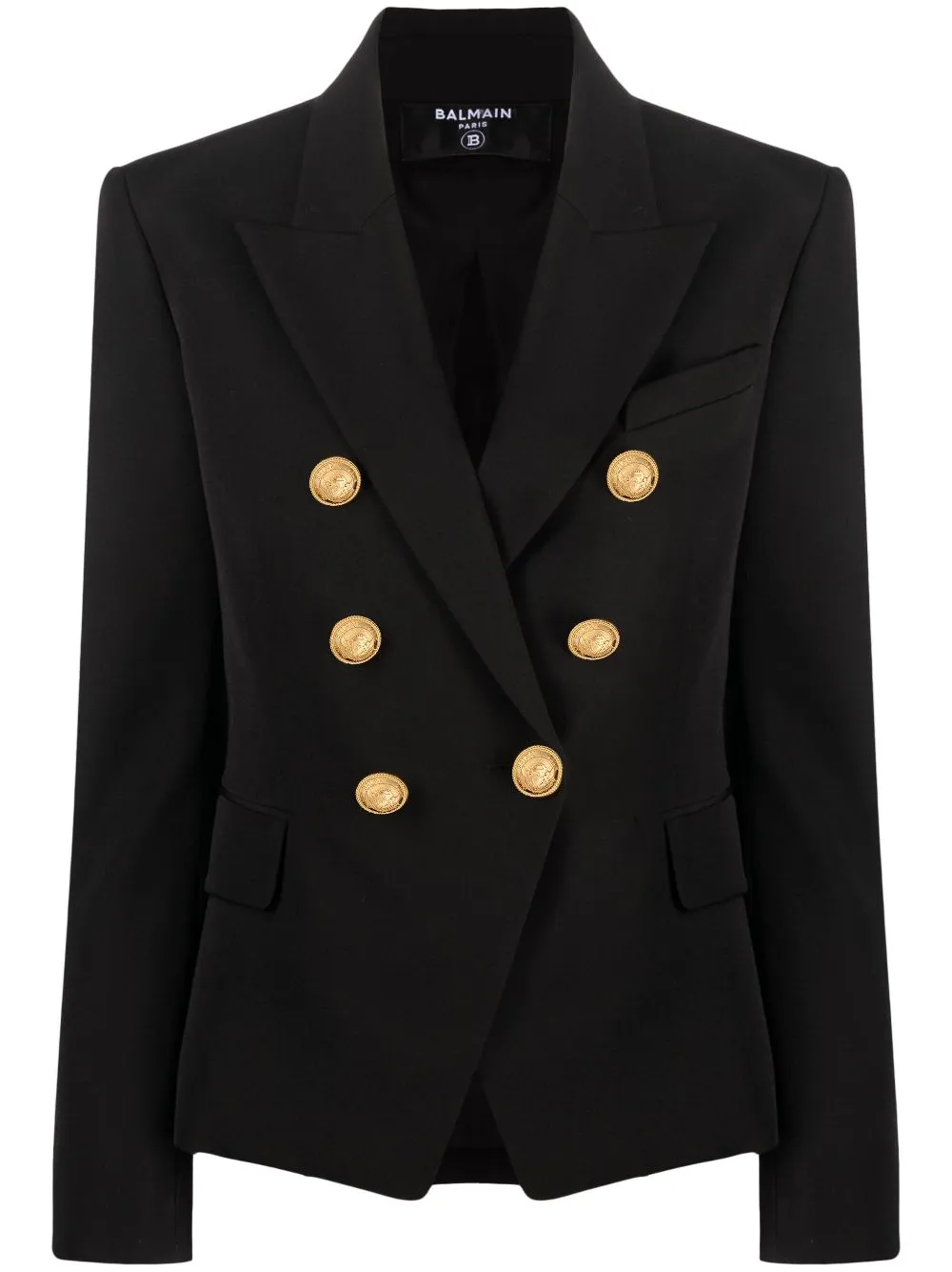 Balmain Jackets Black