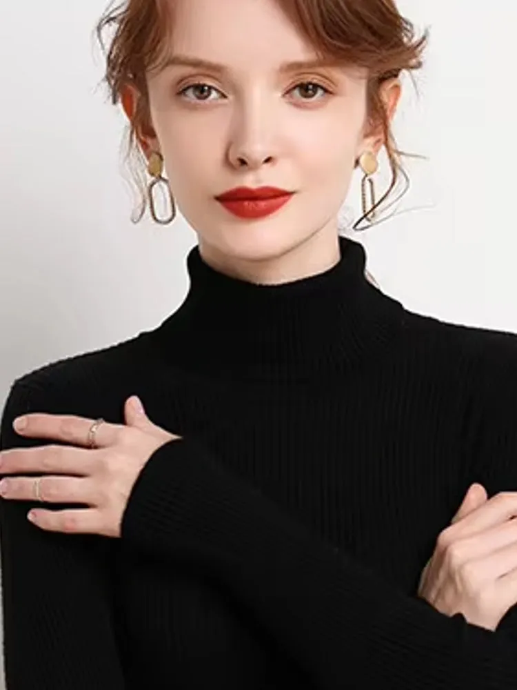 Basic Soft Top Sweaters For Women