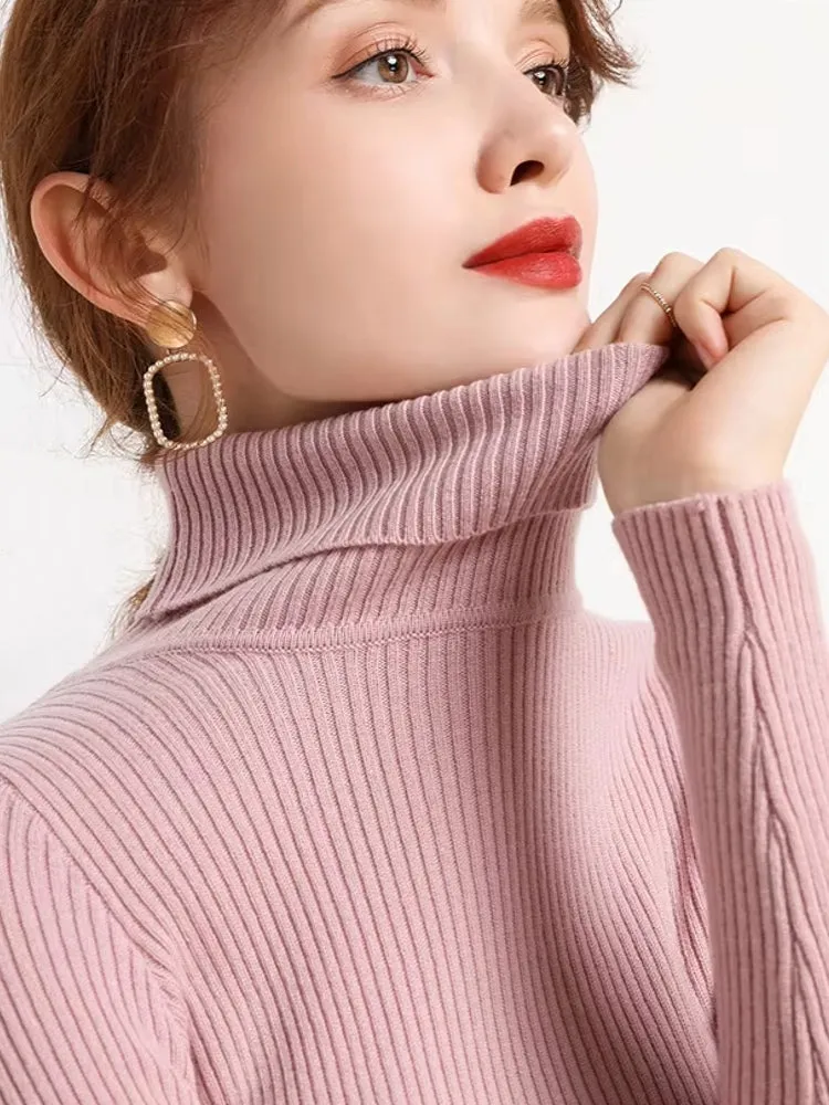 Basic Soft Top Sweaters For Women