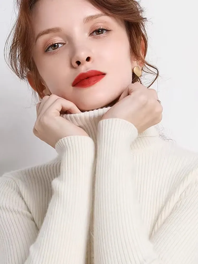 Basic Soft Top Sweaters For Women
