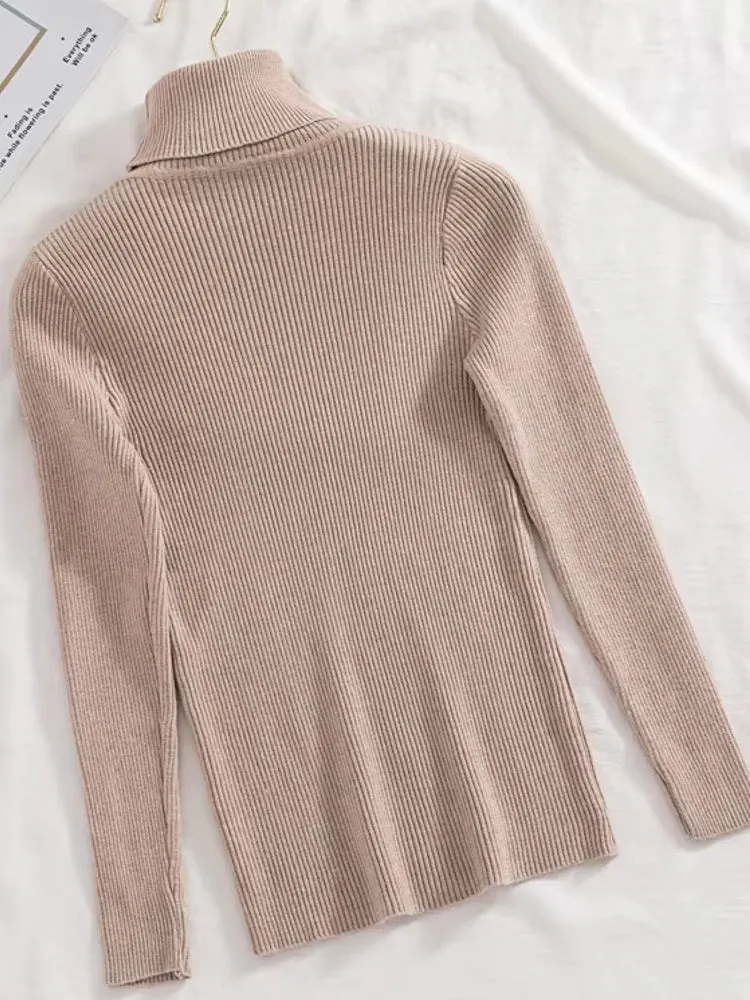 Basic Soft Top Sweaters For Women