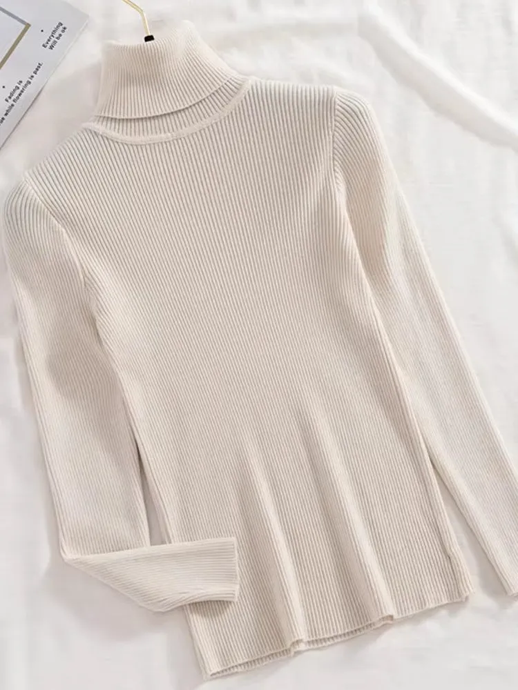 Basic Soft Top Sweaters For Women