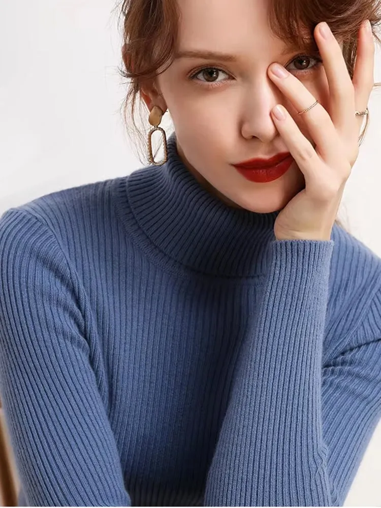 Basic Soft Top Sweaters For Women