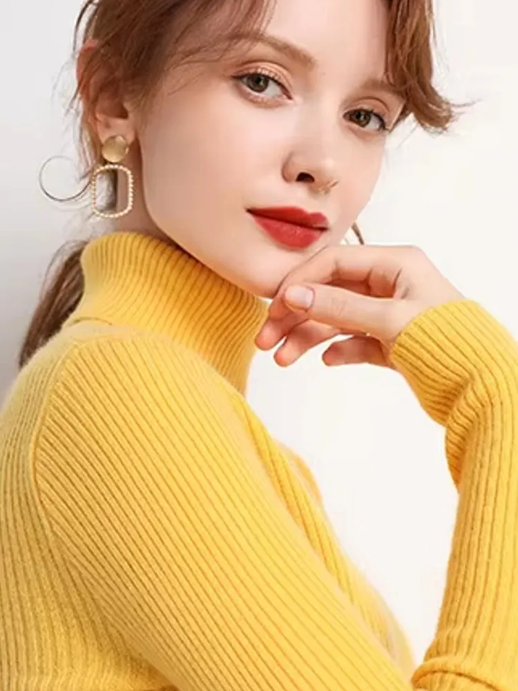 Basic Soft Top Sweaters For Women