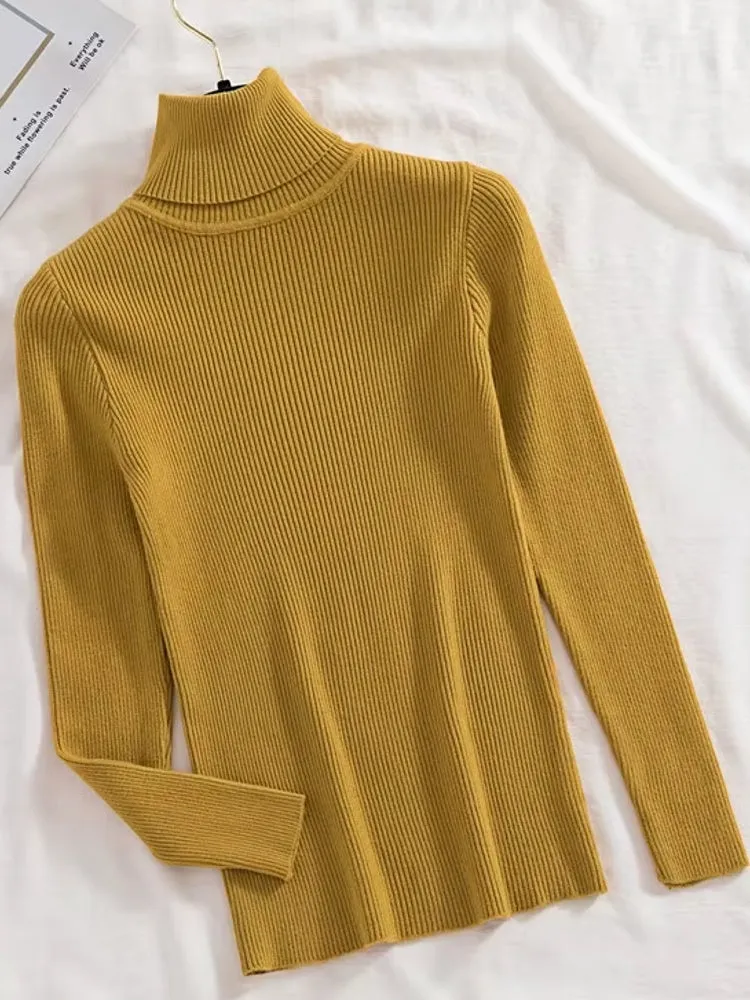 Basic Soft Top Sweaters For Women