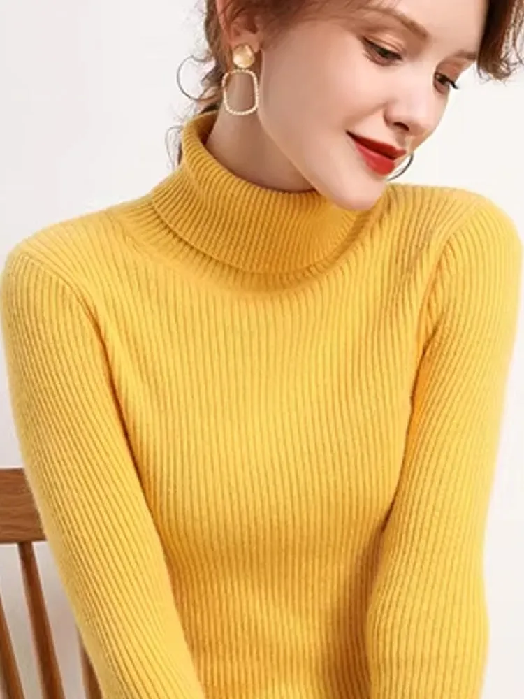 Basic Soft Top Sweaters For Women