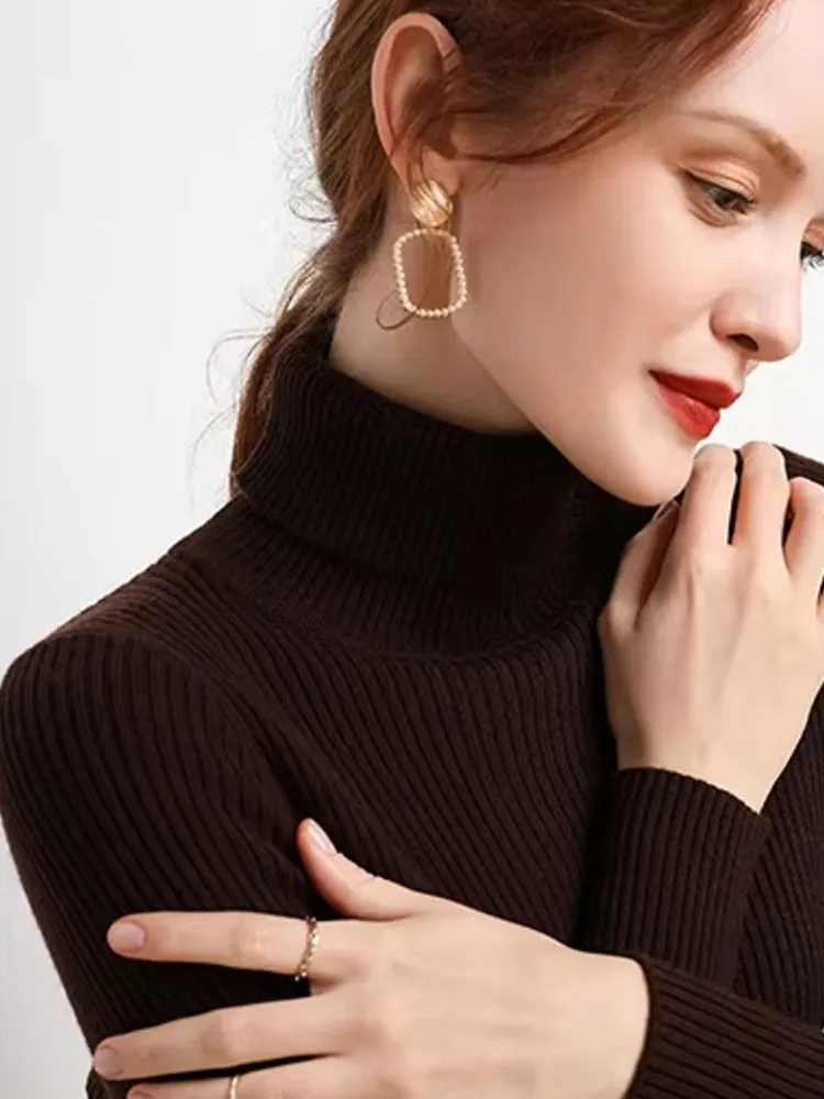 Basic Soft Top Sweaters For Women
