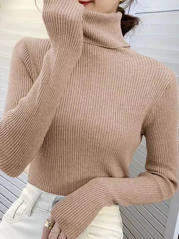 Basic Soft Top Sweaters For Women