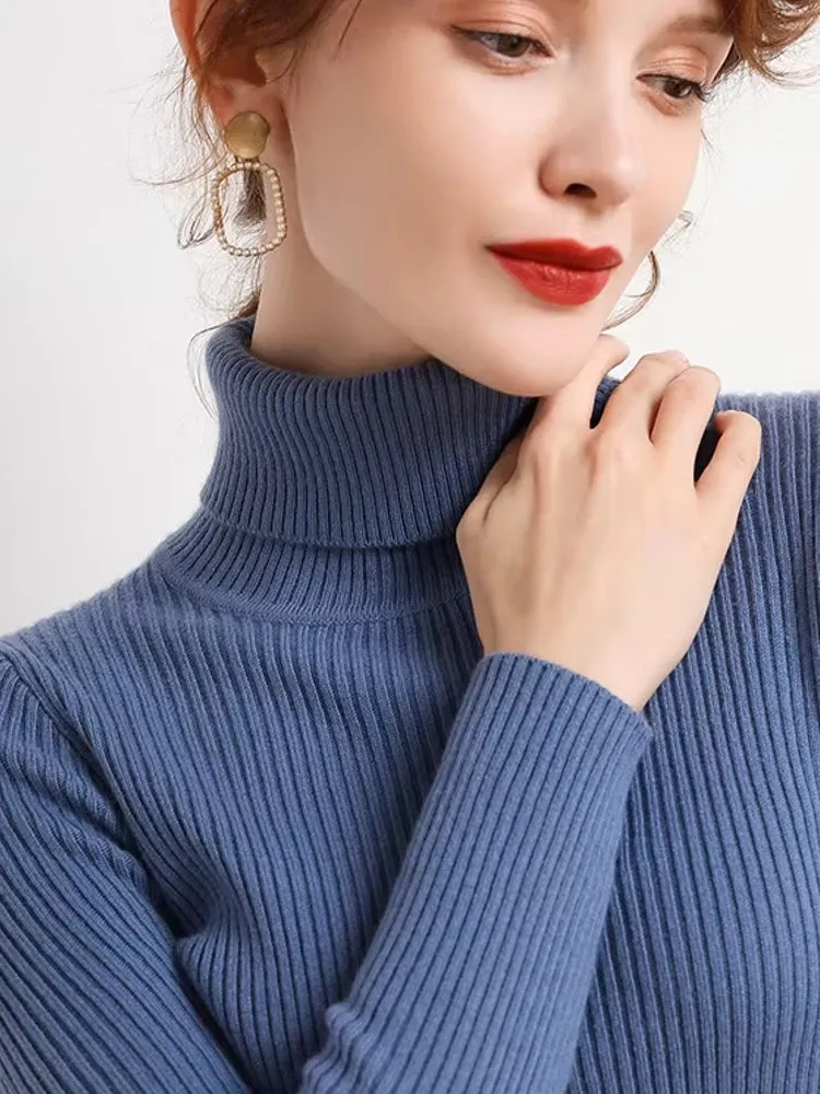 Basic Soft Top Sweaters For Women