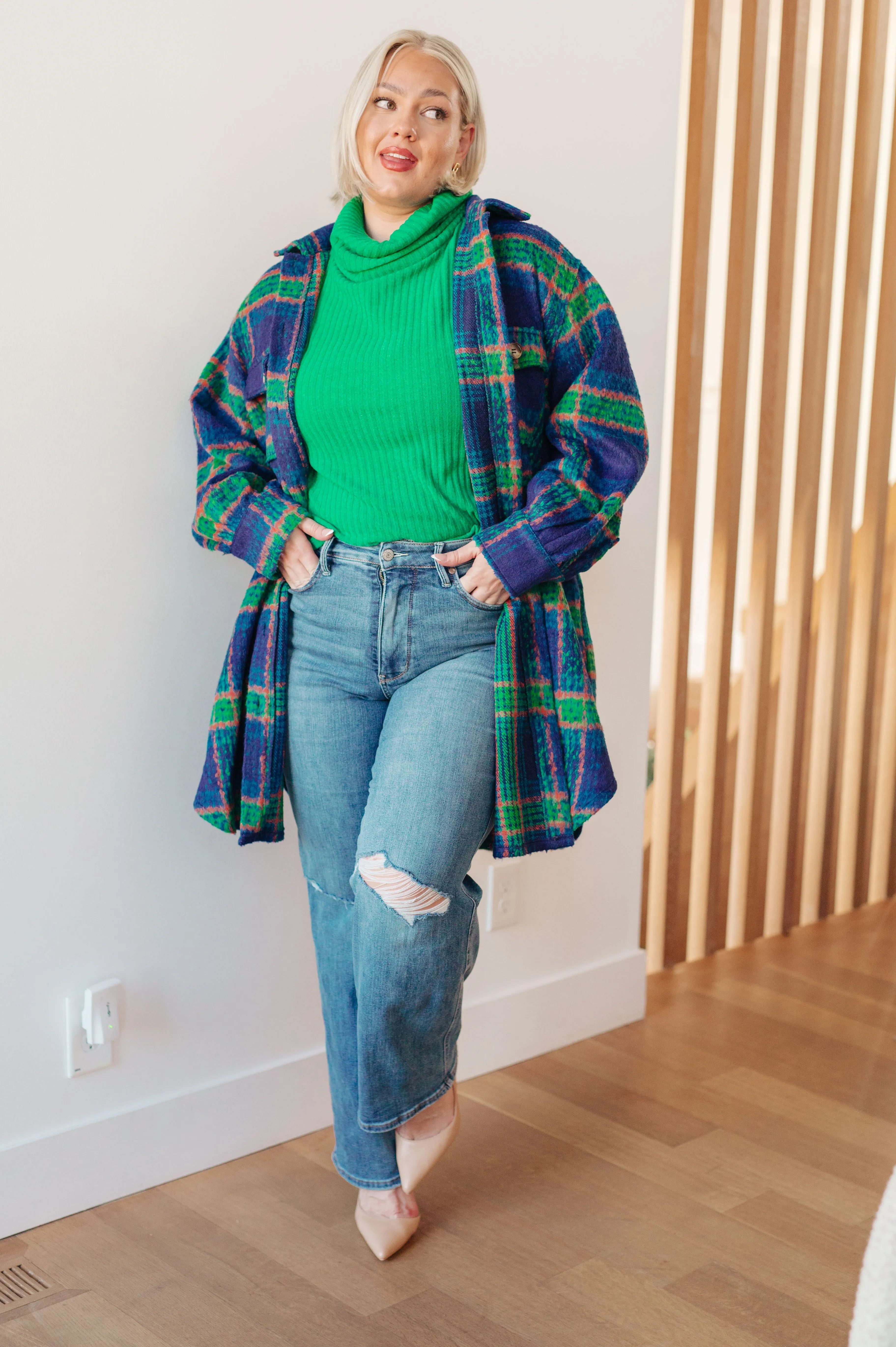 Before You Go Sleeveless Turtleneck Sweater - 3/17