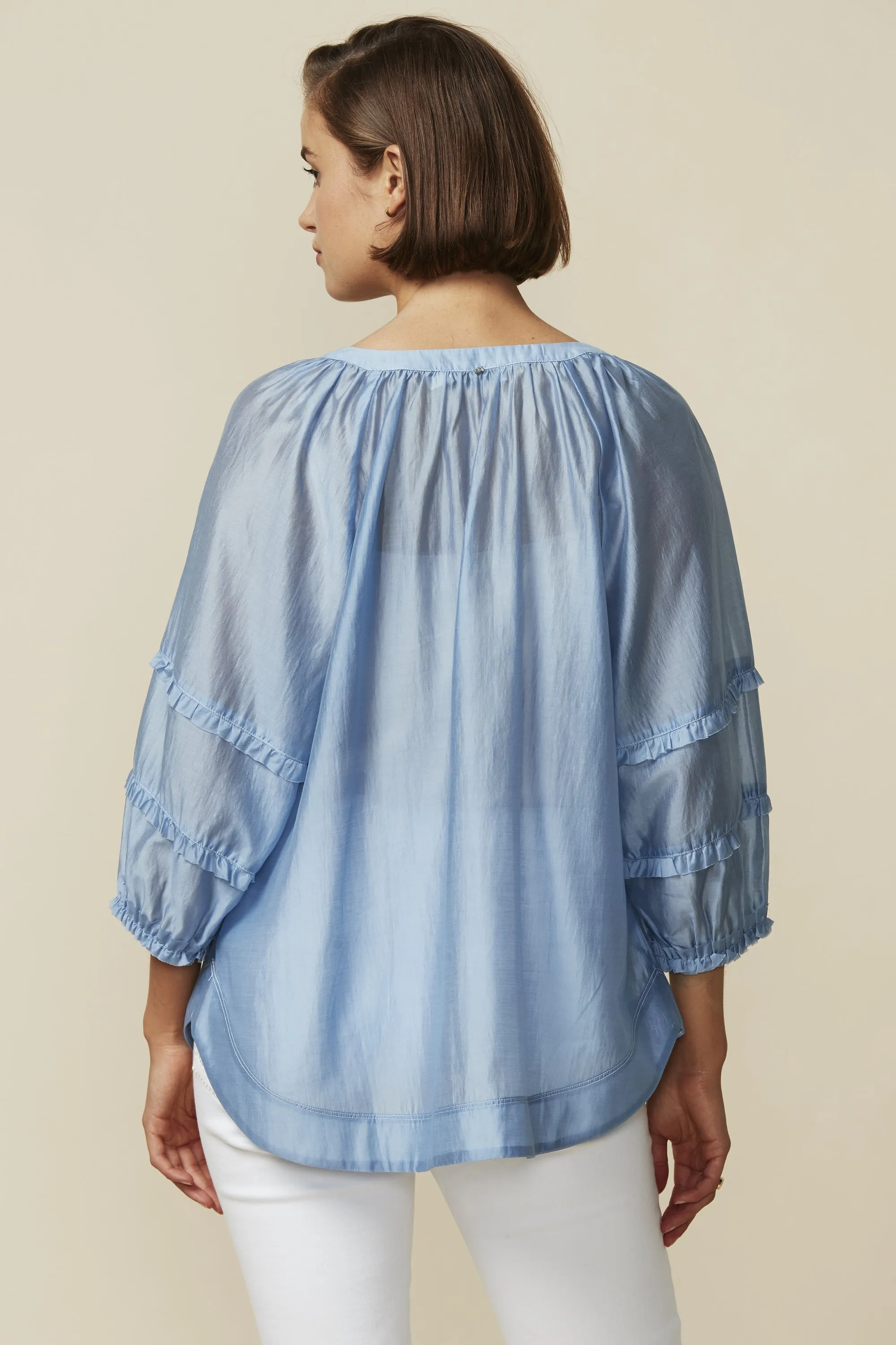 BELLA FRILL TOP