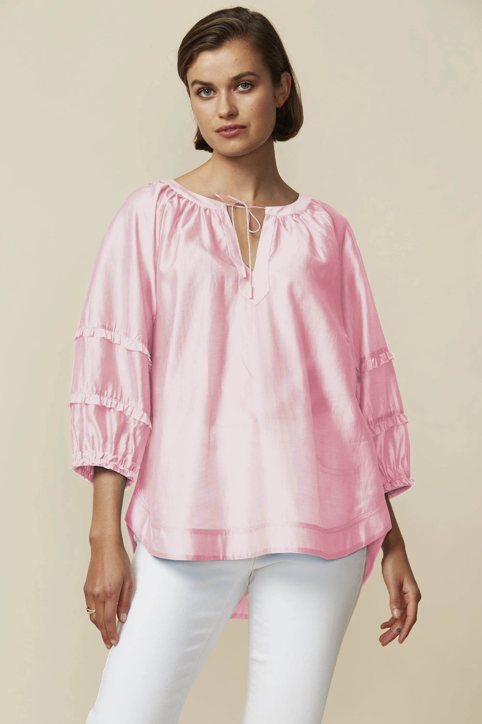 BELLA FRILL TOP