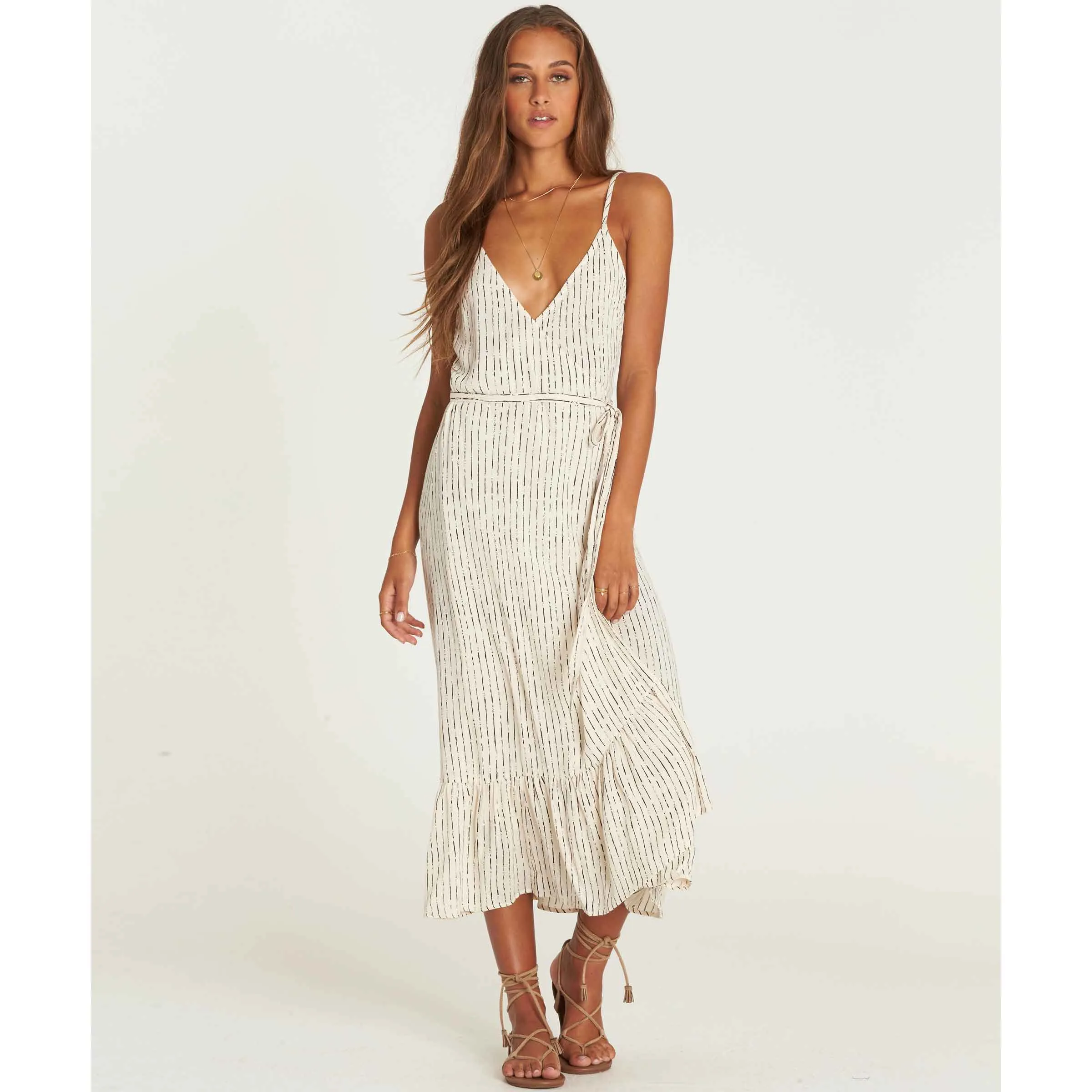 Billabong Women's Hold Me Tight Wrap Maxi Dress