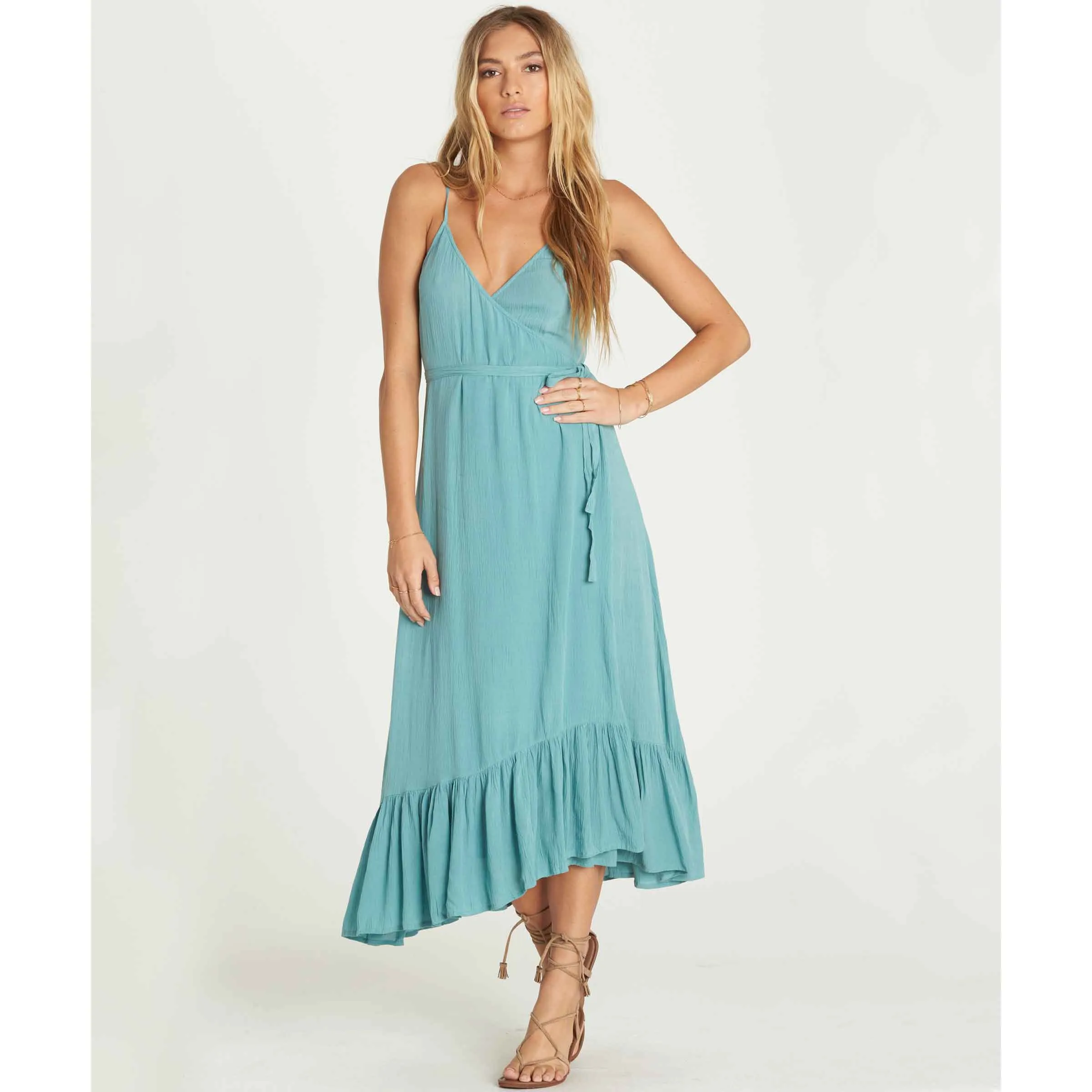 Billabong Women's Hold Me Tight Wrap Maxi Dress