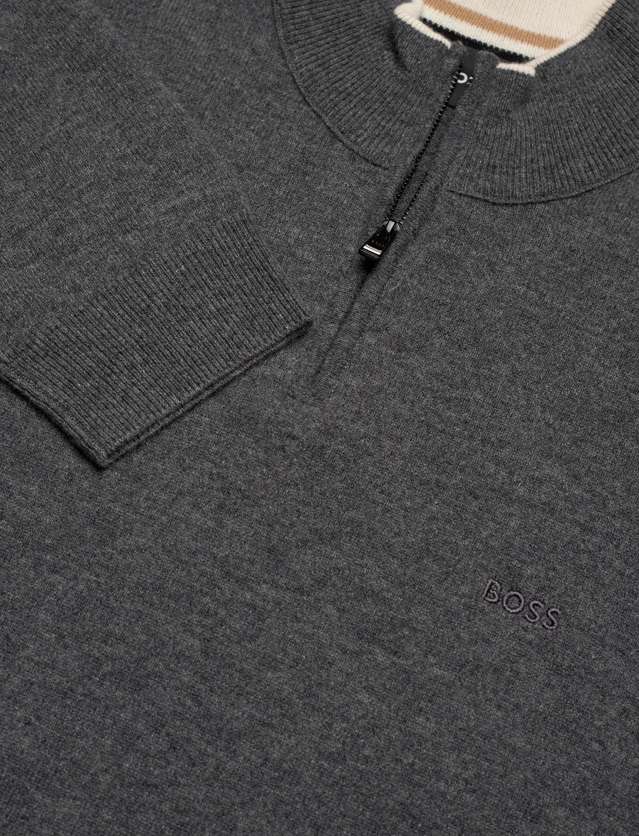 BOSS Emarlo Half Zip Sweater