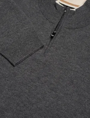 BOSS Emarlo Half Zip Sweater