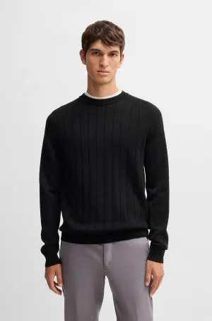 BOSS Sweaters Regular Fit in Wool Mix - H-BELUGO 10267171 01-50531162