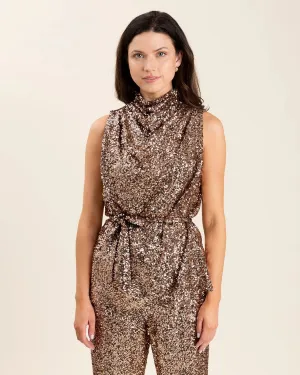 Bree Tank In Bronze