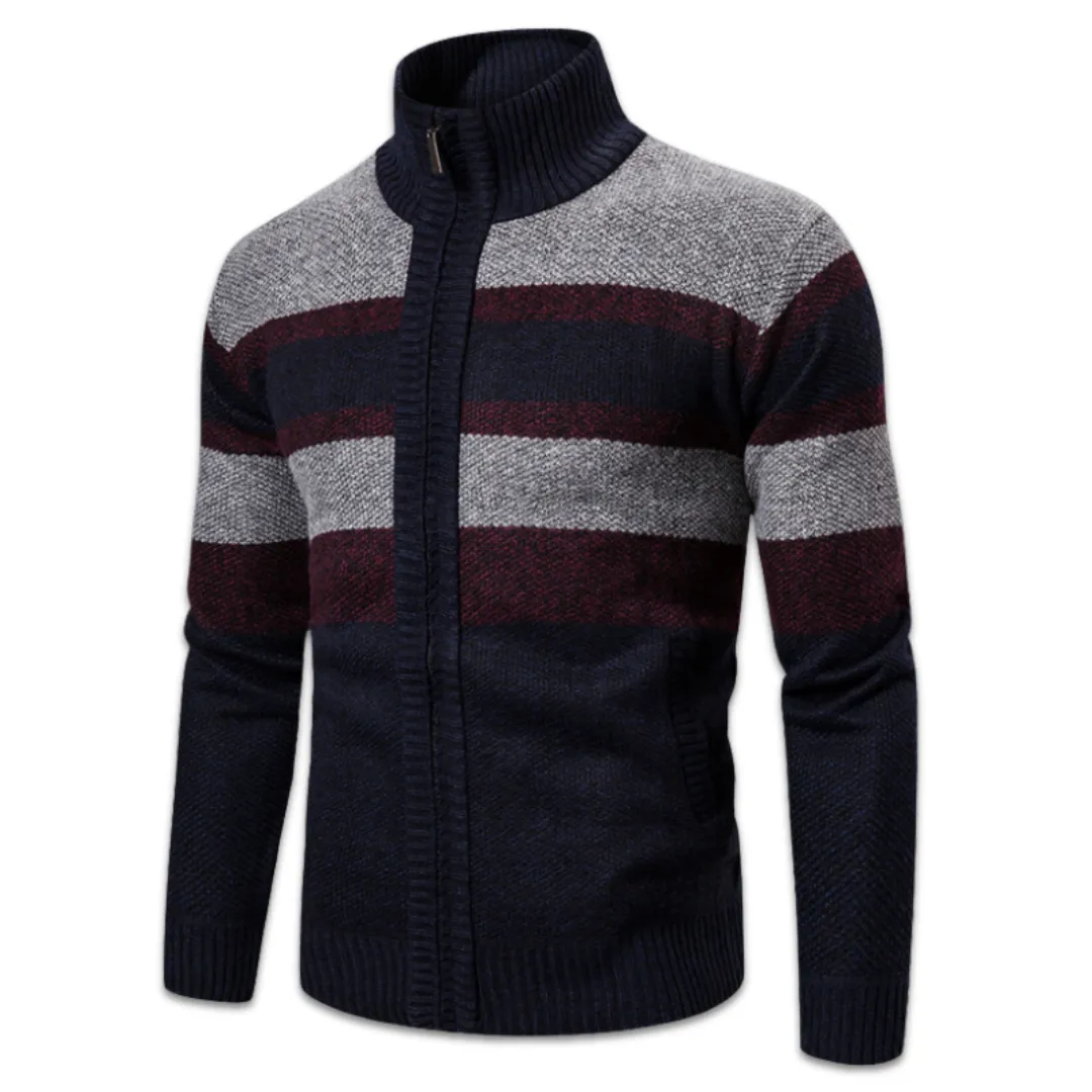 BROCK | STYLISH TURTLENECK CARDIGAN