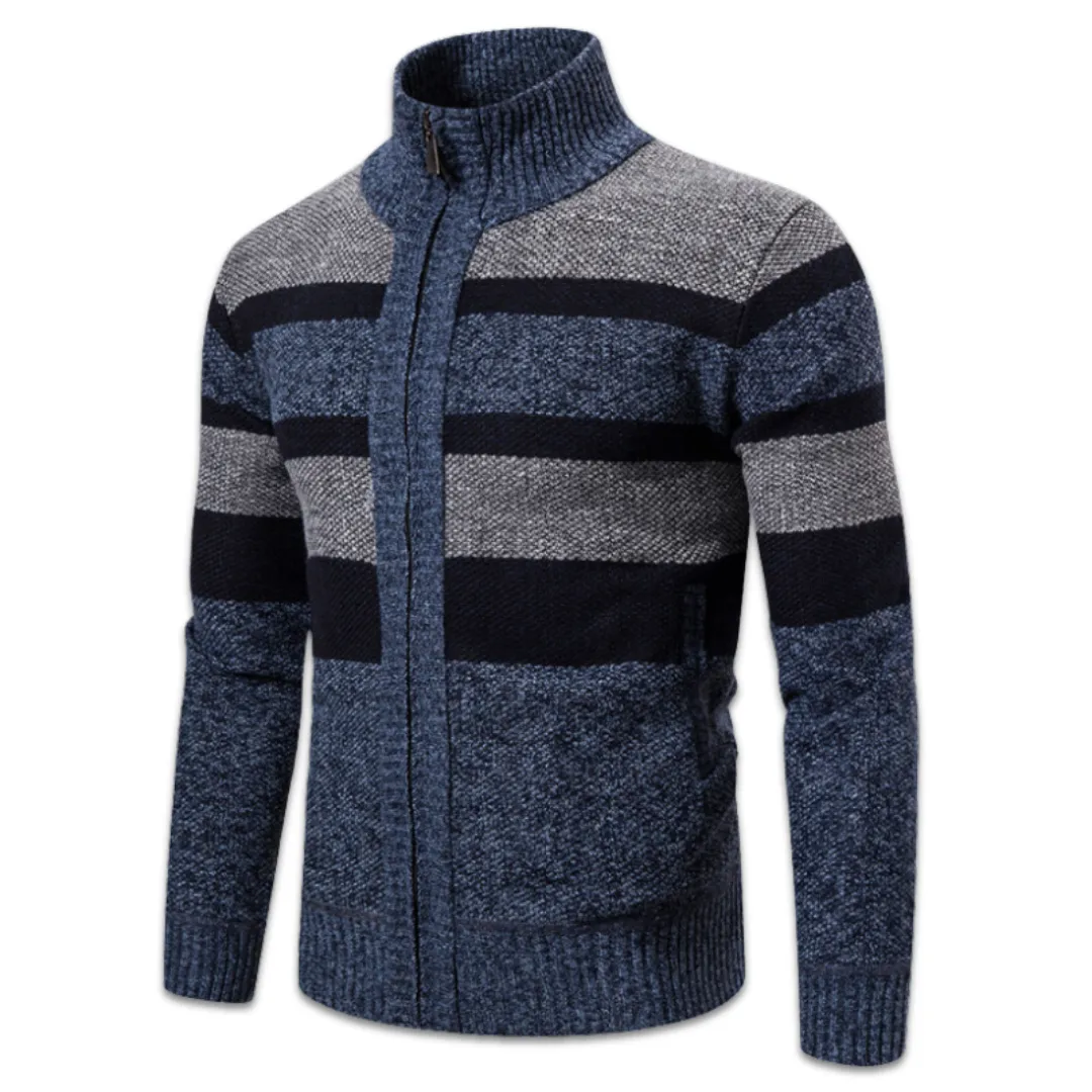 BROCK | STYLISH TURTLENECK CARDIGAN