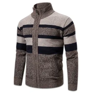 BROCK | STYLISH TURTLENECK CARDIGAN