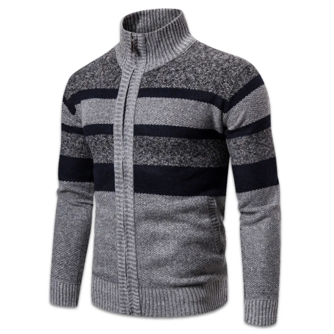 BROCK | STYLISH TURTLENECK CARDIGAN