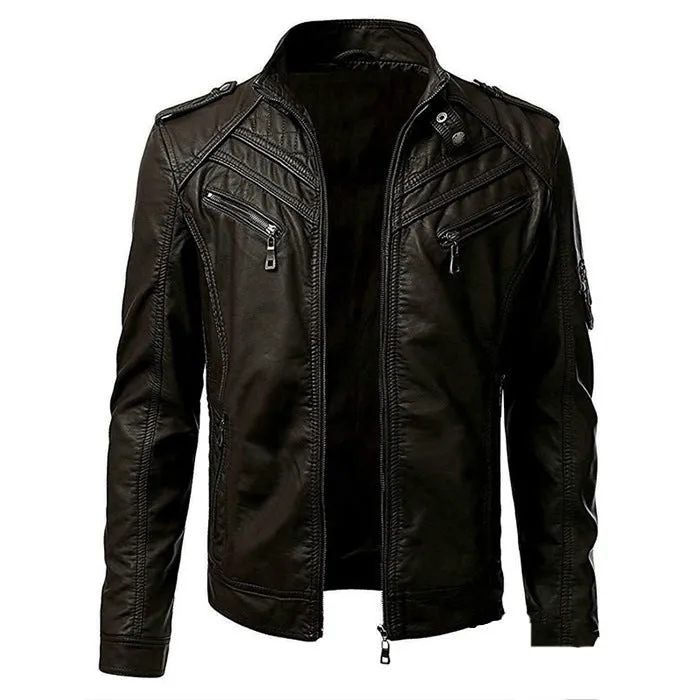 Calix Leather Jacket: A Luxury Design