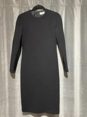 Calvin Klein Collection Love Sleeve Round Neck Dress