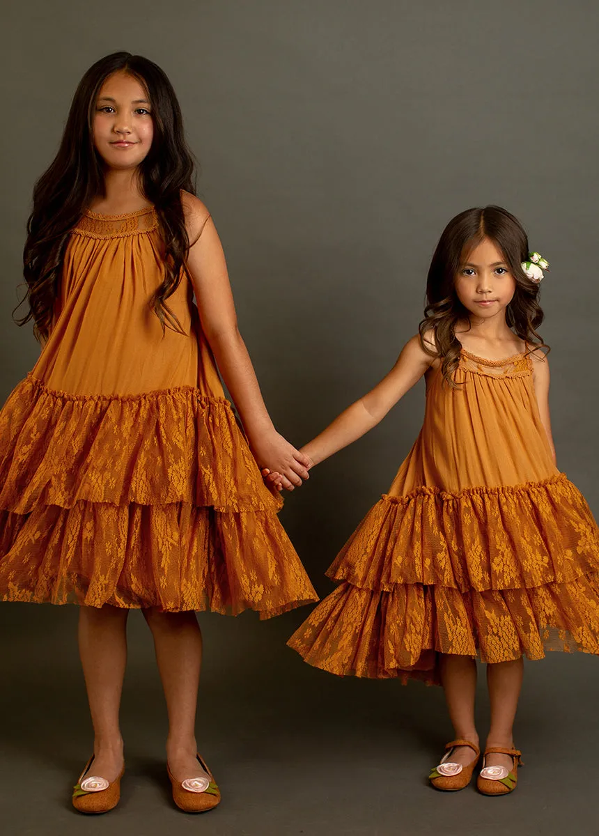 Catrina Dress in Marigold