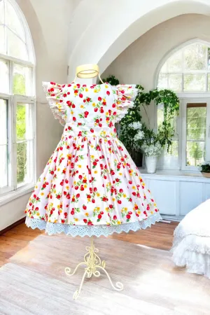 Charlotte Emma Dress | Strawberry Dreams ~ Sz 6