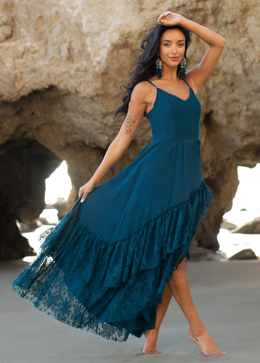 Christelle Dress in Deep Ocean